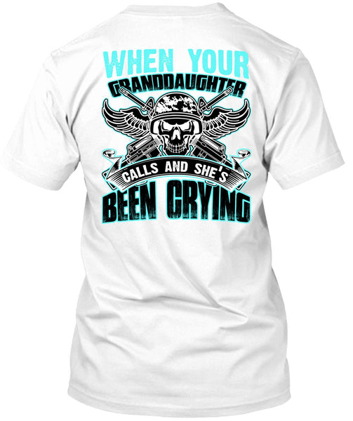 A black t-shirt with the shopify logo