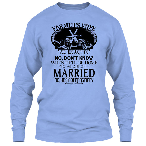 Farmer's Wife T Shirt, Gift For Farmer's Wife T Shirt