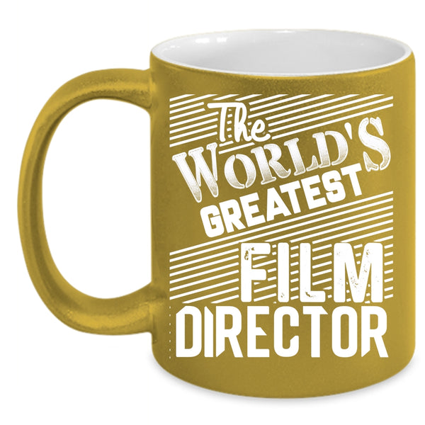 The World's Greatest Film Director Coffee Mug, Awesome Film Director Coffee Cup
