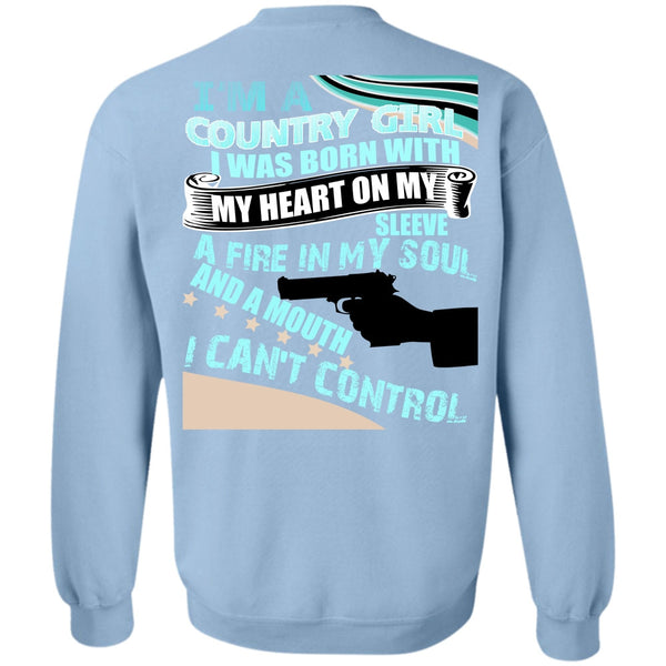 I Love Veteran T Shirt, I'm A Country Girl Sweatshirt