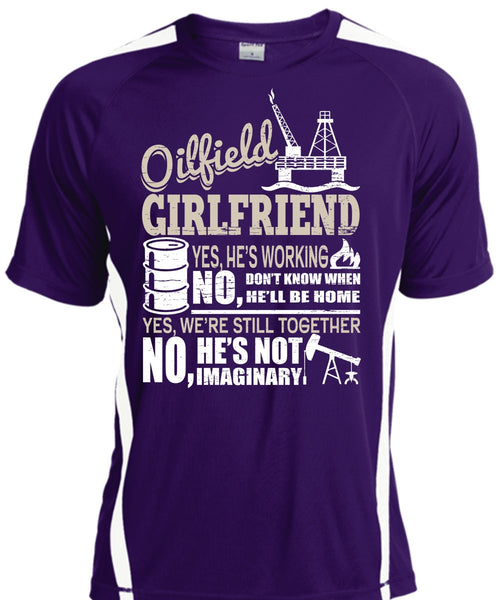 Oilfield Girlfriend T Shirt, I Love Oilfield T Shirt, Cool Shirt
