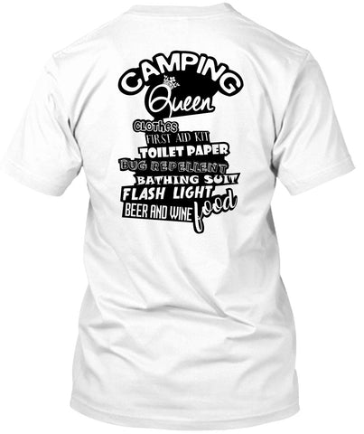 A black t-shirt with the shopify logo