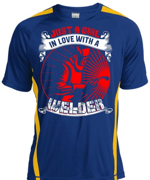 Just A Girl In Love With A Welder T Shirt, Being A Welder T Shirt, Cool Shirt