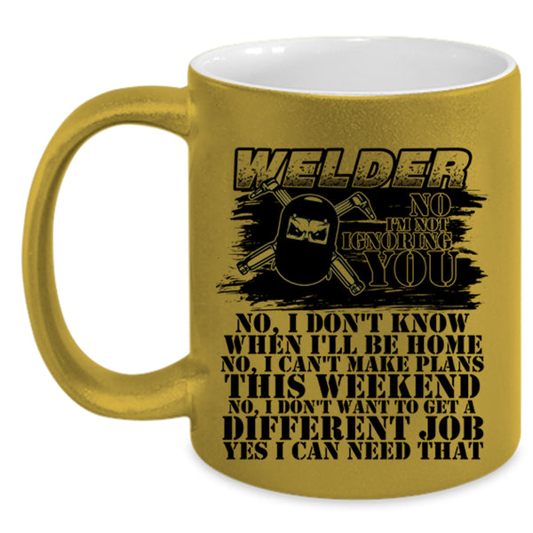 Awesome Gift For Welders Coffee Mug, Welder Accent Mug
