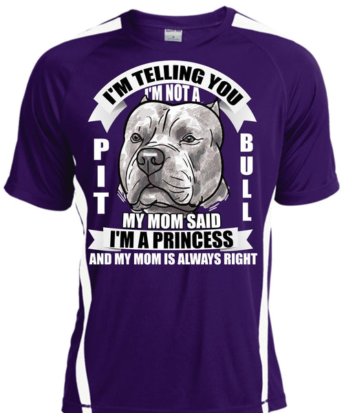 I'm Not A Pit Bull T Shirt, I'm A Princess T Shirt, Cool Shirt