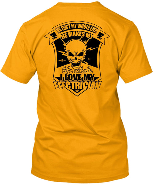 I Love My Electrician T Shirt, I Love Electrician T Shirt