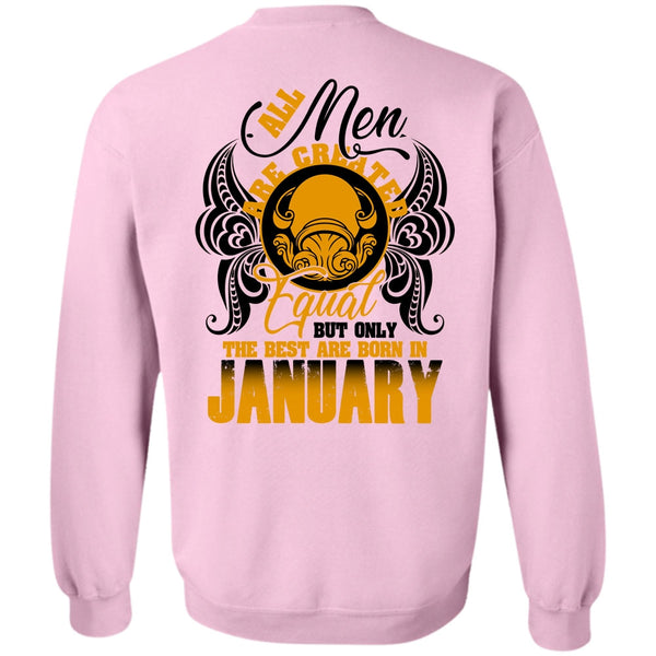 I Love Man T Shirt, The Best Are Born In January Sweatshirt