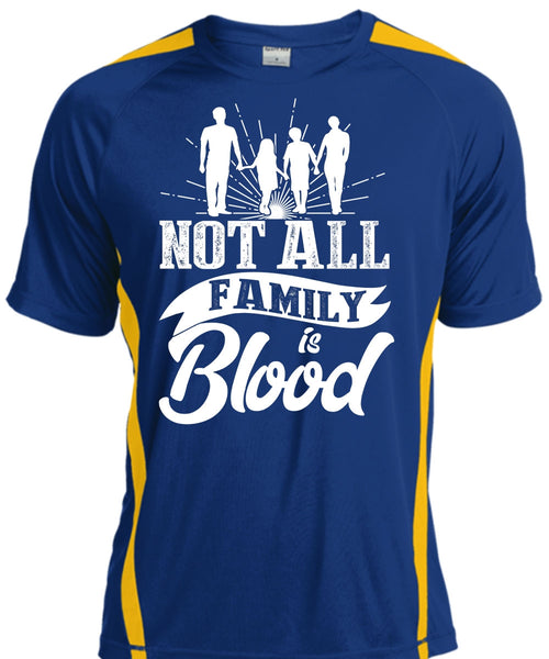 Not All Family Is Blood T Shirt, Being A Papa T Shirt, Cool Shirt