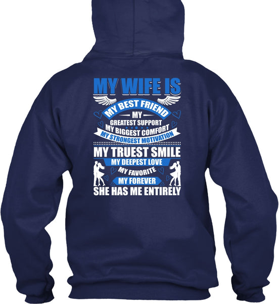 My Wife Is My Best Friend T Shirt, My Favorite My Forever T Shirt