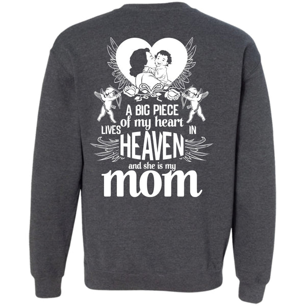 Lives Heaven T Shirt, I Love Mom Sweatshirt