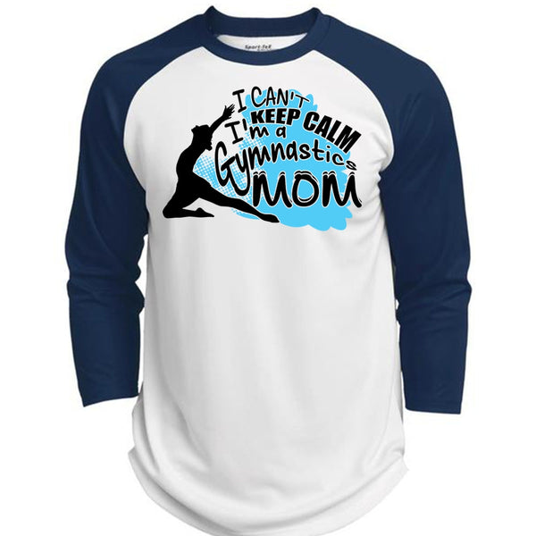 I'm A Gymnastics Mom T Shirt, I Love Mom T Shirt, Awesome T-Shirts  (Polyester Game Baseball Jersey)