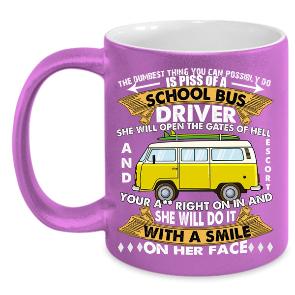 School Bus Driver Coffee Mug, Best Gift For School Bus Driver Coffee Cup