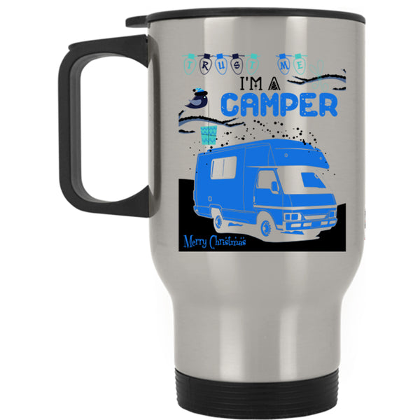 Christmas Gift For Camper Travel Mug, I'm A Camper Mug