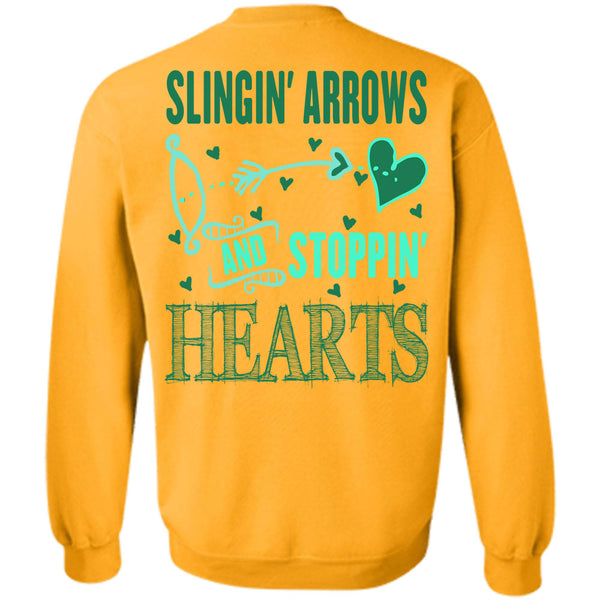 Being A Husband T Shirt, Slinging Arrows And Stopping Hearts Sweatshirt