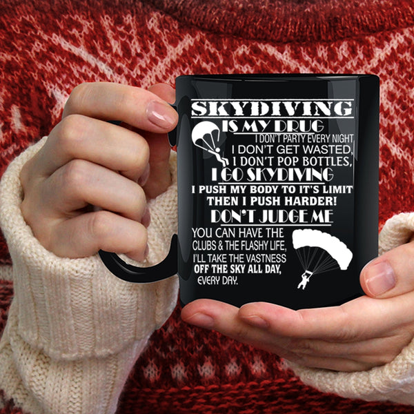 I Love Skydiving Coffee Mug, I Go Skydiving Coffee Cup