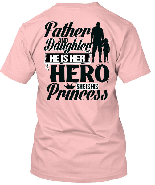 Father And Daughter T Shirt, I Love Papa T Shirt