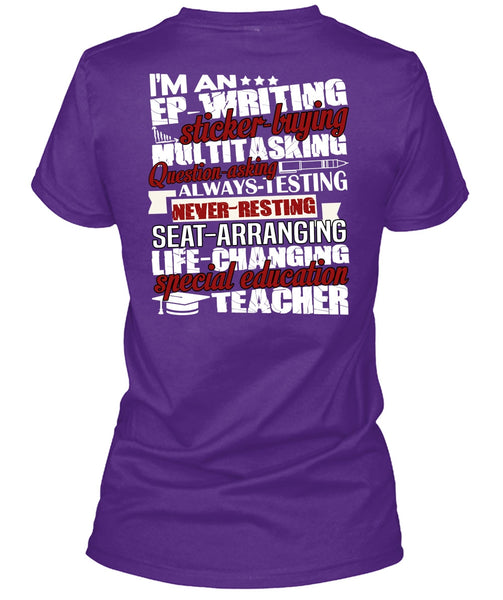 Special Education Teacher T Shirt, Being A Teacher T Shirt