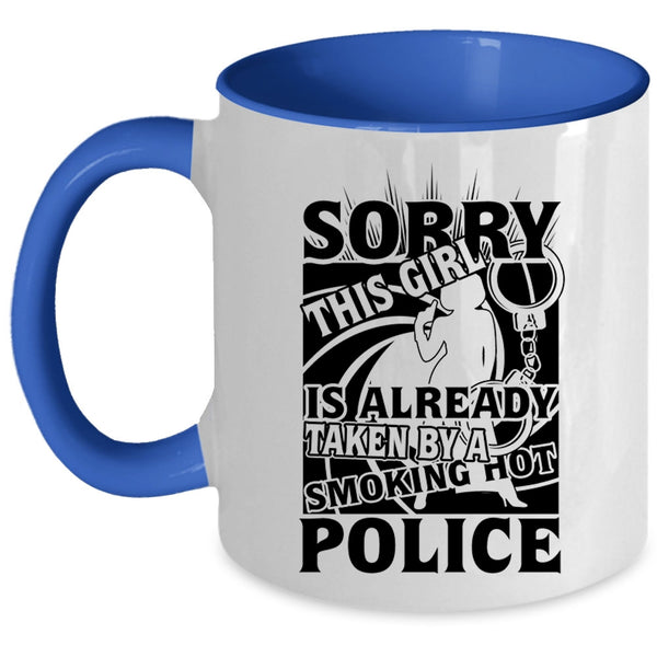 Cool Wife Coffee Mug, This Girl Is Already Taken By A Hot Police Accent Mug