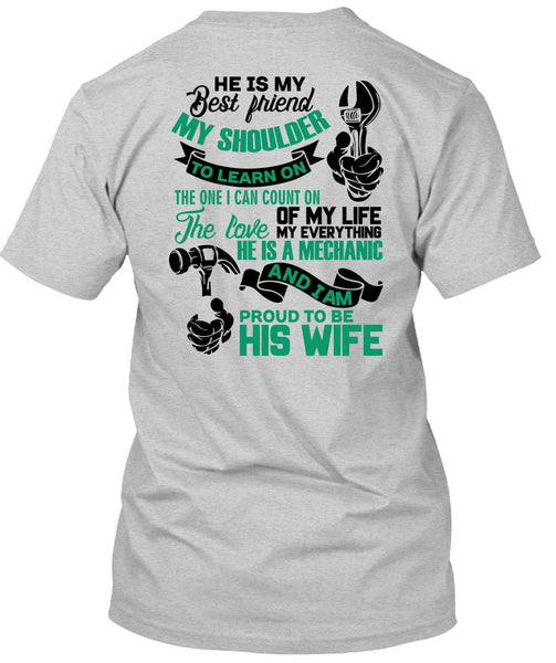 Proud To Be His Wife T Shirt, I Love Wife T Shirt