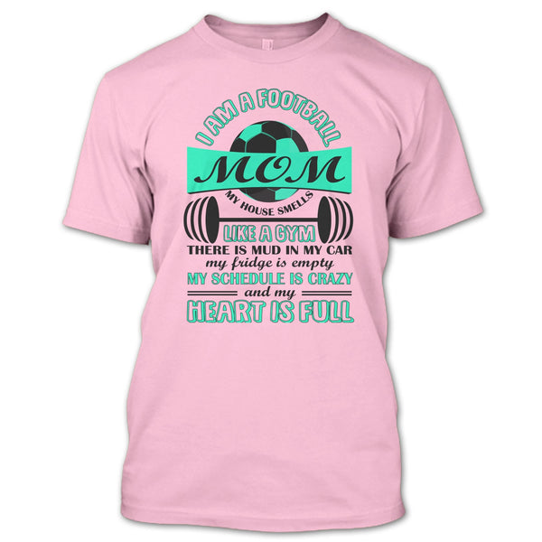 A black t-shirt with the shopify logo