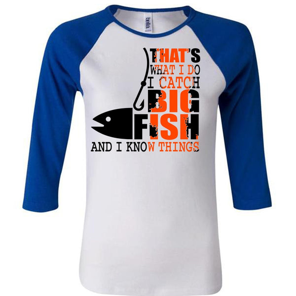 I Catch Big Fish T Shirt, I Love Fishing T Shirt, Awesome T-Shirts