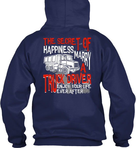 Marry A Truck Driver T Shirt, Being A Trucker T Shirt