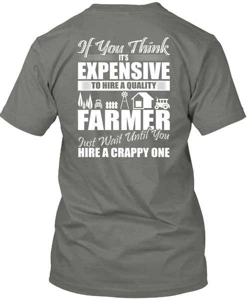 Farmer Just Wait Until You T Shirt, Being A Farmer T Shirt