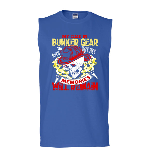 I Love Two Things T Shirt, Fighting Fire And Beer T Shirt, Cool T Shirt (Men's Cotton Sleeveless)