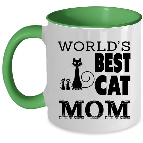 World's Best Cat Mom Mug, I Love My Cats Cup