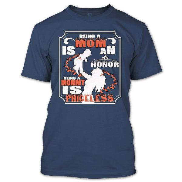 A black t-shirt with the shopify logo