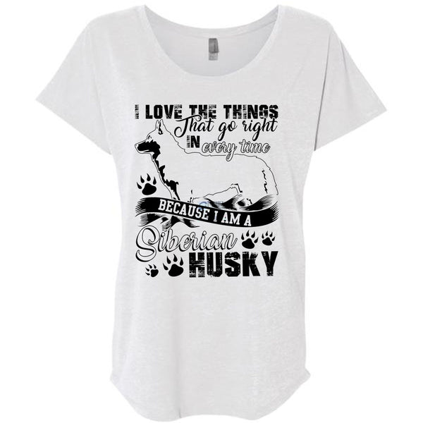 I Am A Siberian Husky T Shirt, I Love Dog T Shirt, Awesome T-Shirts