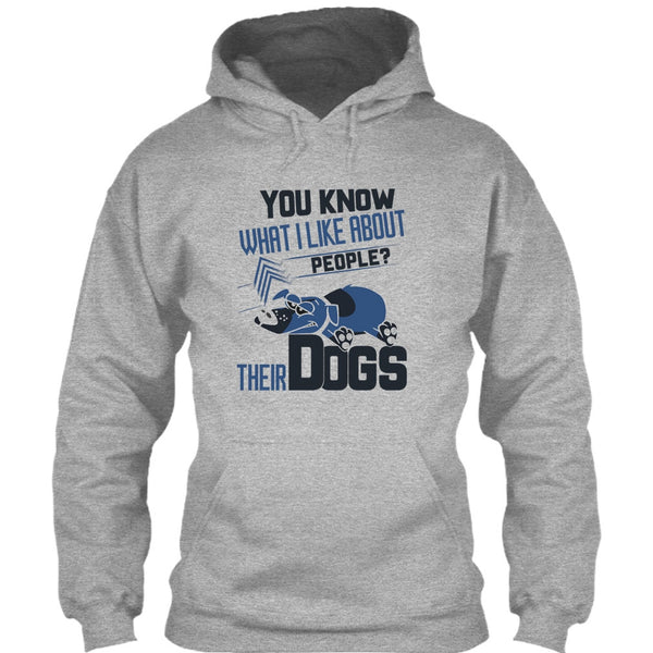You Know what I Like About People T Shirt, Coolest Dog Lover T Shirt
