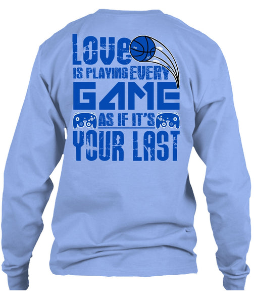 Love Is Playing Game T Shirt, I Love Gaming T Shirt