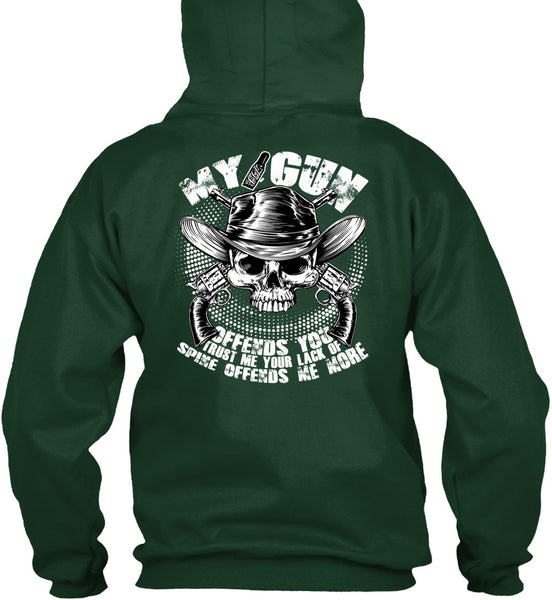 My Gun Offends You T Shirt, Being A Gunner T Shirt
