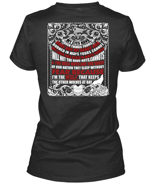 I'm The Wolf T Shirt, Being A Police T Shirt