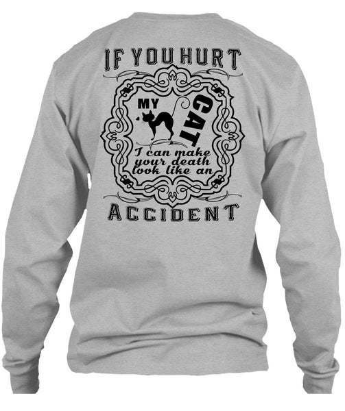If You Hurt My Cat T Shirt, Favorite T Shirt