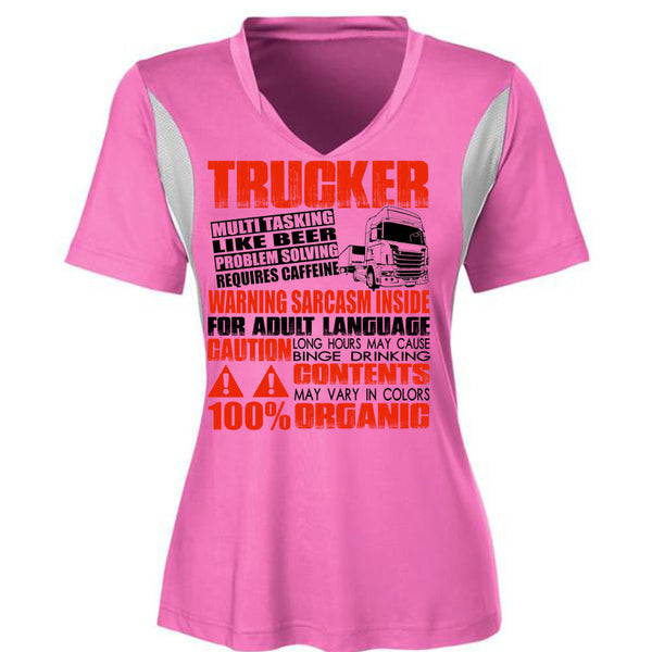 Trucker Multitasking Like Beer T Shirt, Adult Language T Shirt, Awesome T-Shirts