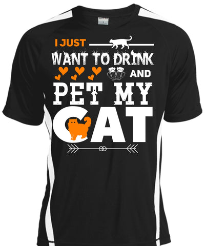 A black t-shirt with the shopify logo