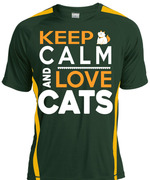 Keep Calm And Love Cats T Shirt, My Pets T Shirt, My Favorite T Shirt