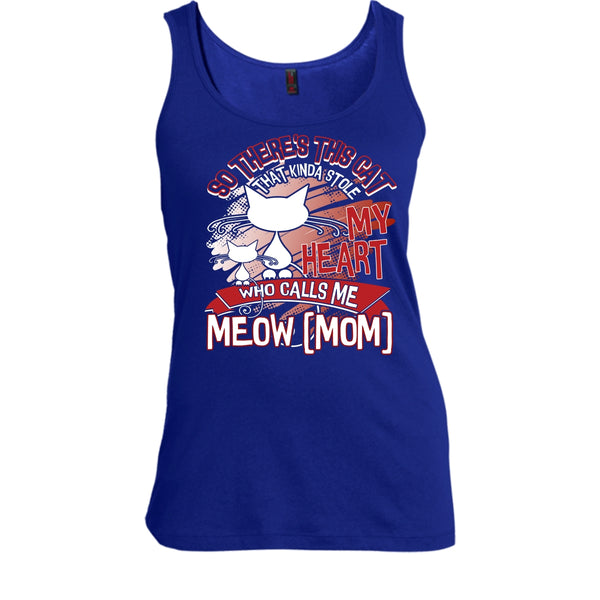 Never Underestimate T Shirt, Who Calls Me Meow Mom Tank Top