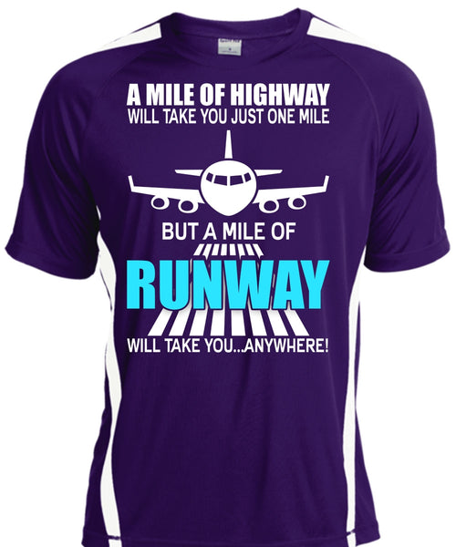 A Mile Of Highway T Shirt, Being A Pilot T Shirt, Cool Shirt