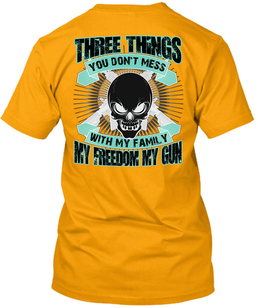 You Don't Mess With My Family T Shirt, I Love Veteran T Shirt