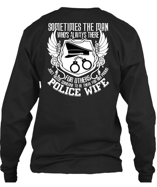 Proud Police Wife T Shirt, Being A Police T Shirt