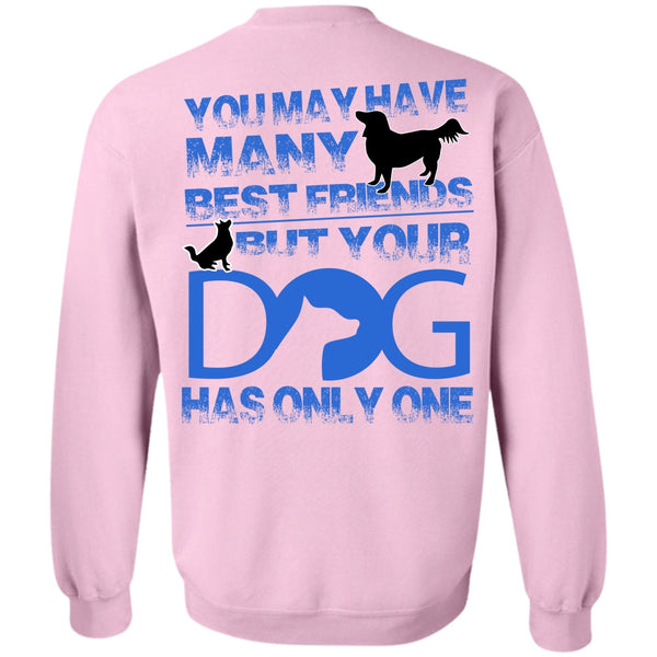 I Love My Dog T Shirt, Your Dog Has Only One Sweatshirt
