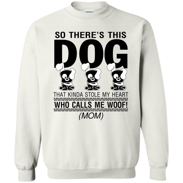 Coolest Dog Lover T Shirt, So There's This Dog Sweatshirt