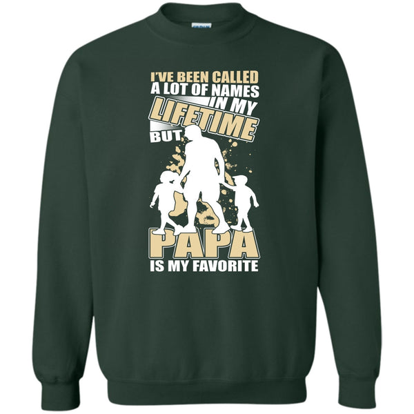 Papa Is My Favorite Name T Shirt, Coolest Papa Ever Sweatshirt