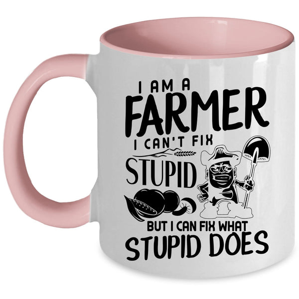 Funny Gift For Farmers Coffee Mug, I Am A Farmer Accent Mug