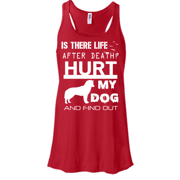 Is There Life After Death T Shirt, Hurt My Dog And Find Out T Shirt, Cool T Shirt