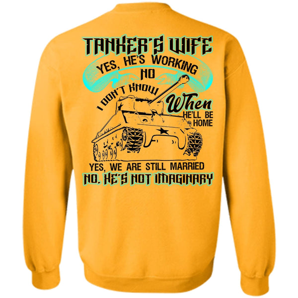 I Love Wife T Shirt, Tanker's Wife Sweatshirt