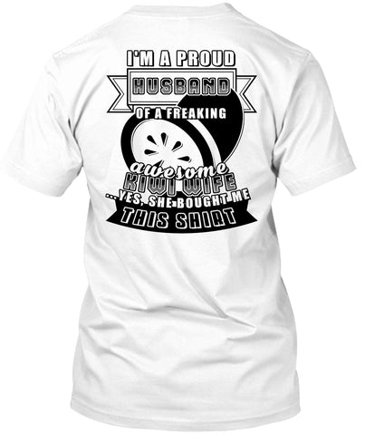 A black t-shirt with the shopify logo